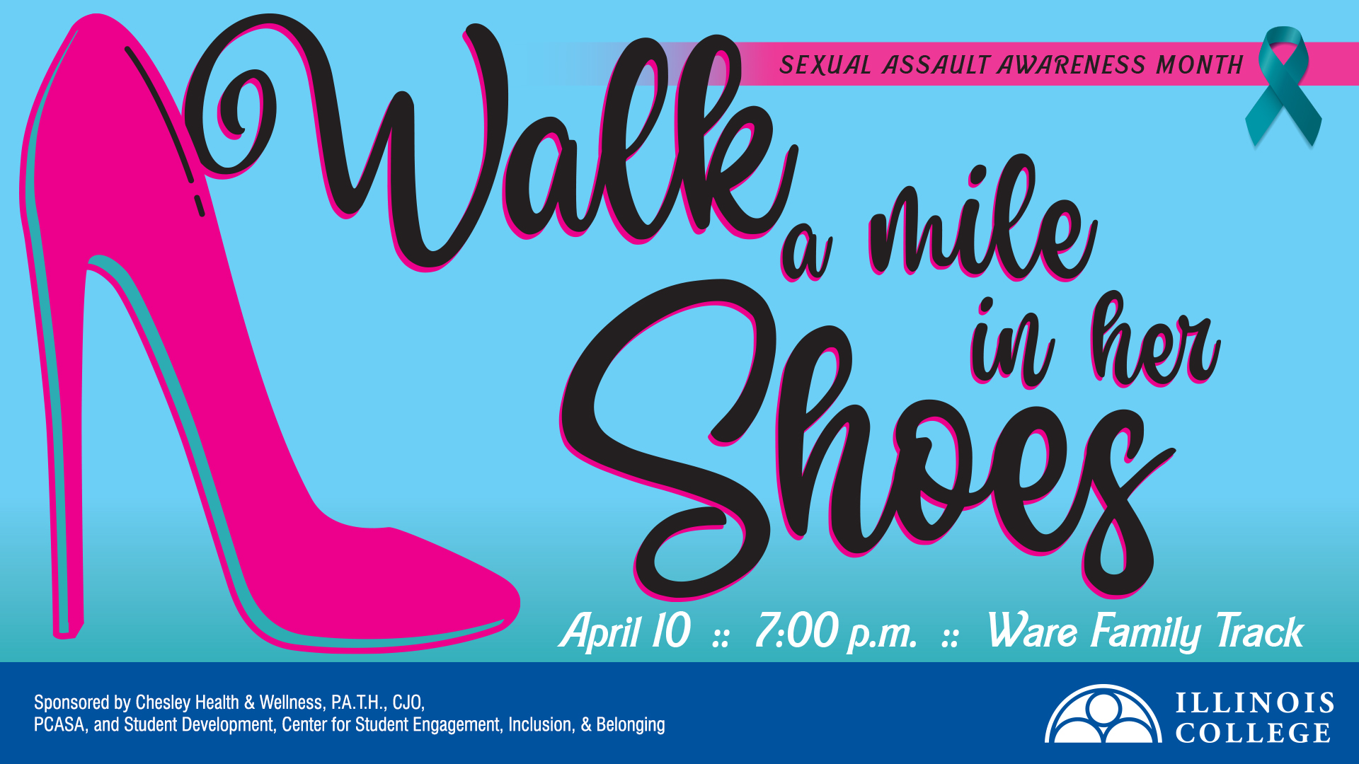 Illinois College s Walk a Mile in Her Shoes event raises awareness